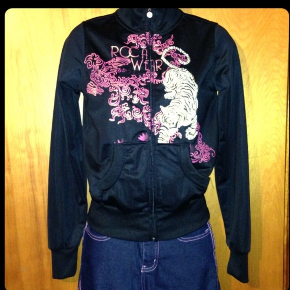 Vintage Rockawear Zip Up Jacket